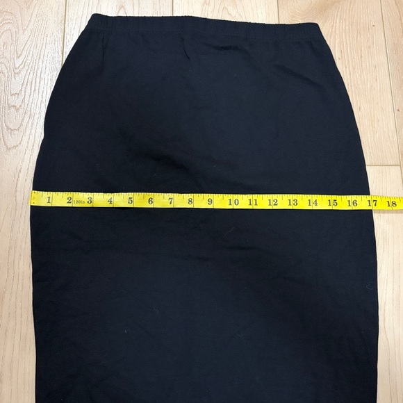 H&M Mama Lightweight Maternity Pencil Skirt, Black, sz S - Picture 8 of 10